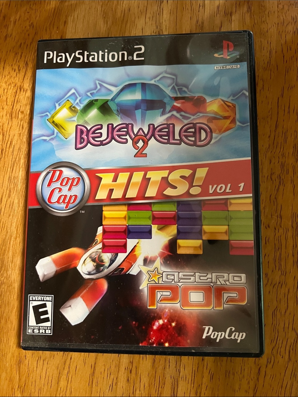 Sony PlayStation 2 Bejeweled 2 PopCap Hits! Vol 1 — Black